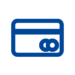 Credit Card IconBlueWhite